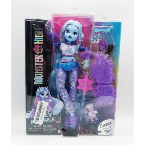 Monster High Abbey Bominable Yeti Fashion Doll with Accessories - Picture 1 of 5